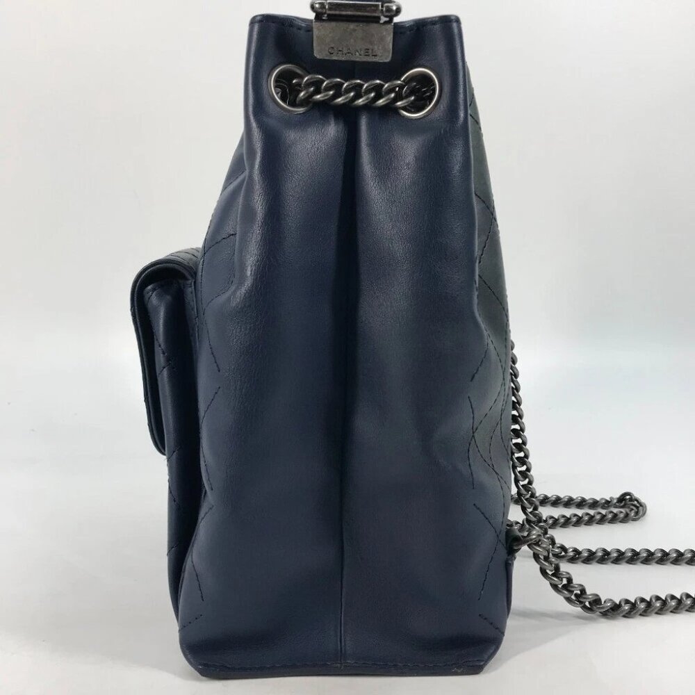 CHANEL Shoulder Matelasse CC CC Mark Chain 3WAY Drawstring Handbag Shoulder Bag - Picture 11 of 15